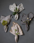 Ember Fringed Table Napkins - Set of 2