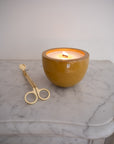Ochre Candle - Fireside
