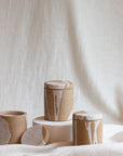 Lunaria Drip Candle Jar- White Pine