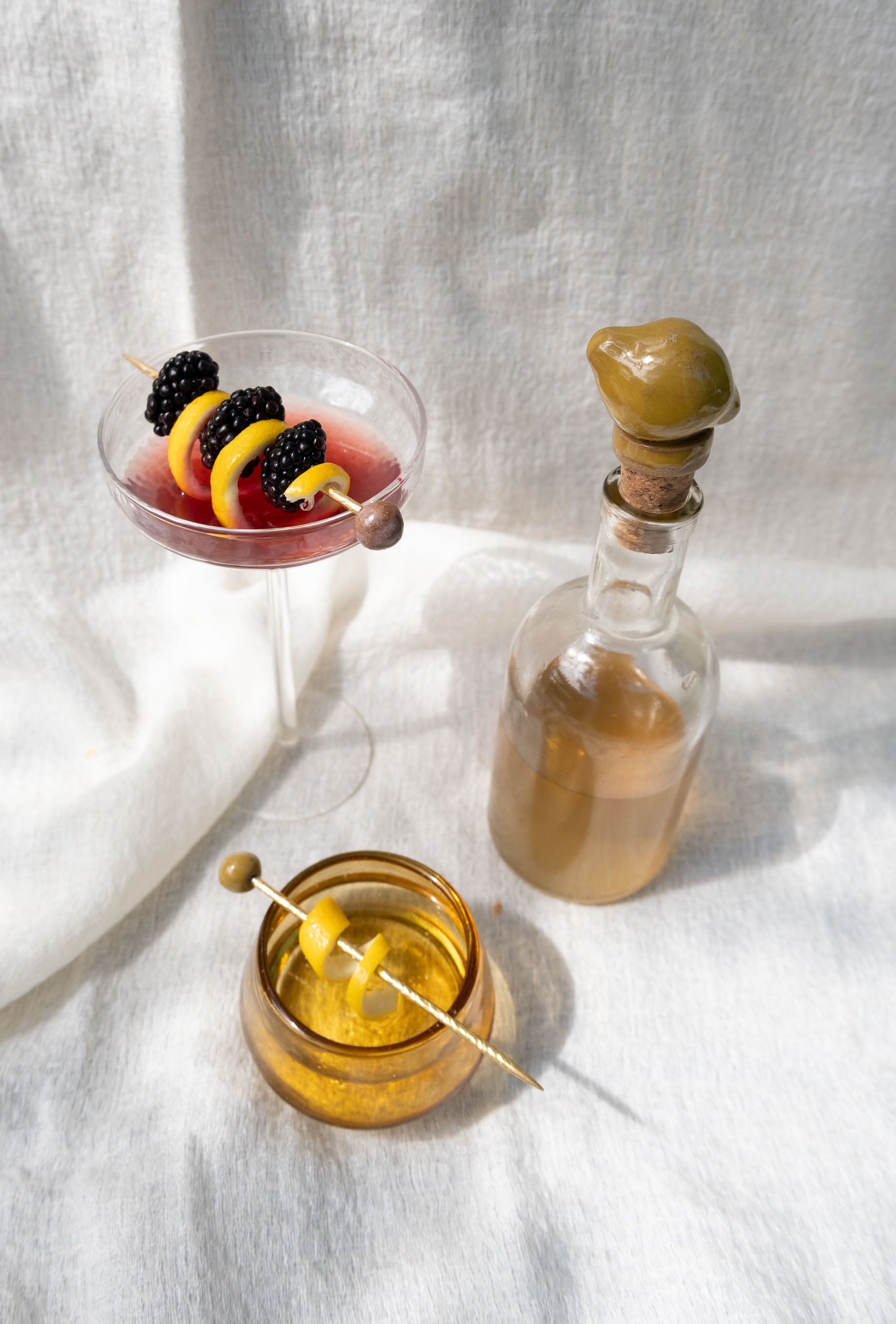 Lemon Wine/Bottle Stopper
